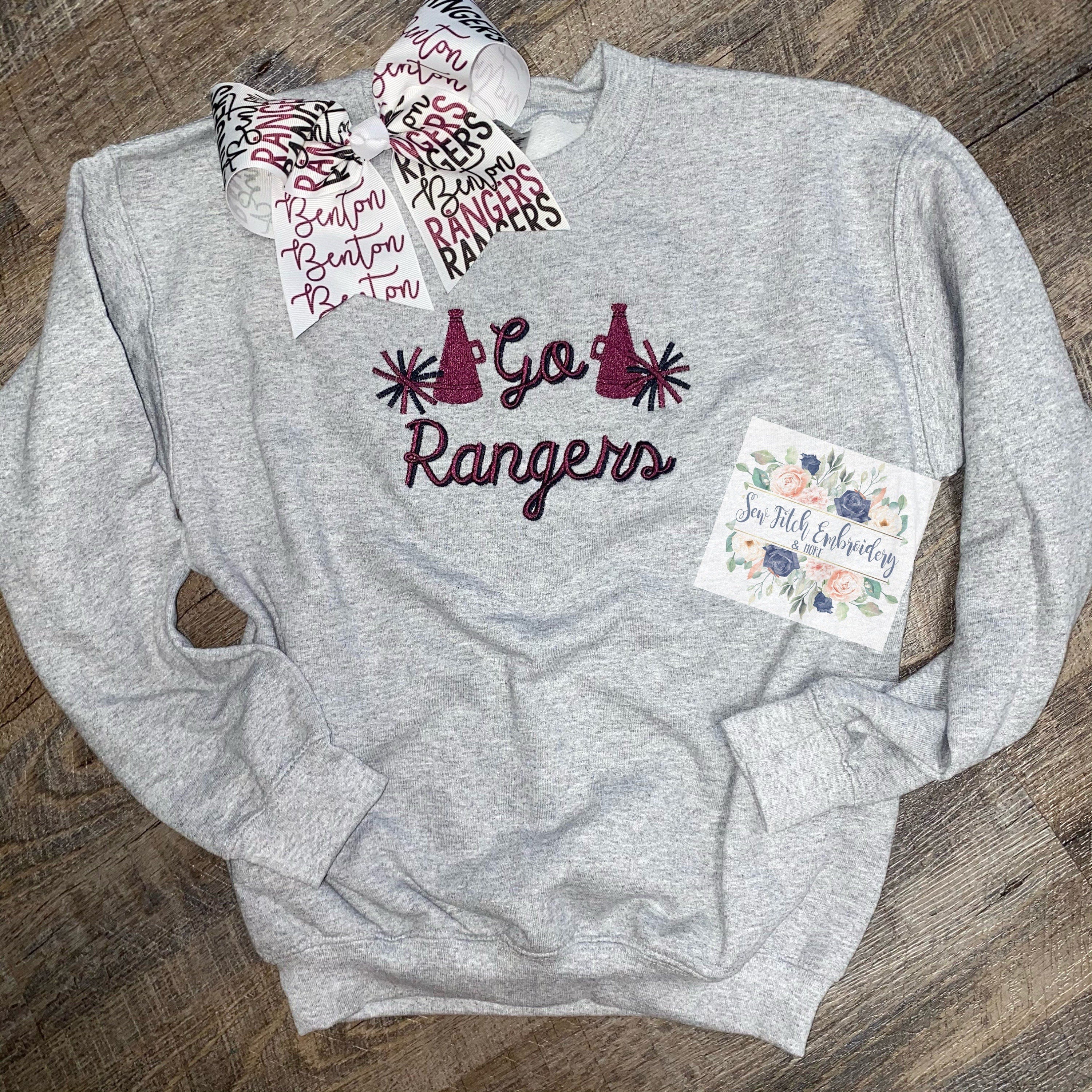 school mascot sweatshirt | mascot sweatshirt | embroidered sweatshirt | kids sweatshirt | custom kids sweatshirt |